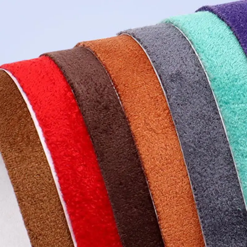 20*30CM Velvet Suede Fabric  Leather Cloth Vinyl Car Wrap Sticker Self Adhesive Film For House Car Styling