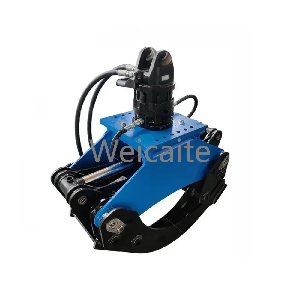 

Excavator Hydraulic Rotator Log Grapple Wood Log Grab Forest Grapple