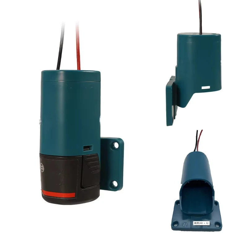 Power Wheels-Adapter für Bosch 10,8 V 12 V Li-Ionen-Akku, DIY-Stromanschluss, Elektrowerkzeug-Akku-Konverter mit 14 AWG-Drähten