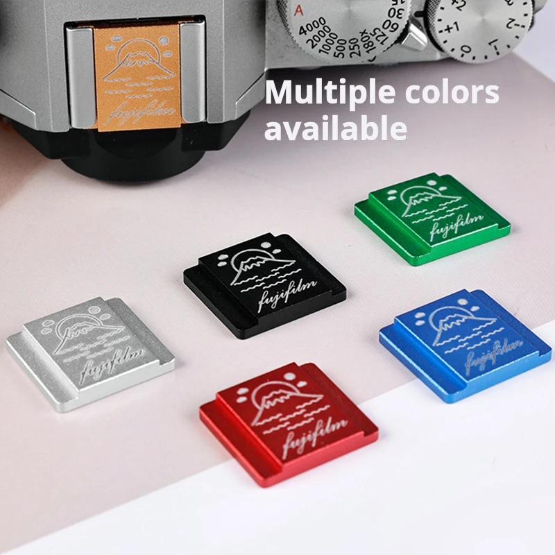 Aluminum Alloy hot Shoe Cover Suitable for Canon Fujifilm Nikon Panasonic Olympus Pentax Leica Simple Protective Cover