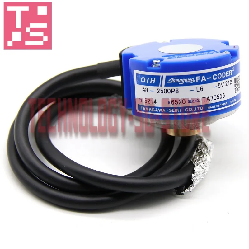

TAMAGAWA OIH48-2500P8-L6-5V TS5214N6500 N6501 N6504 N6509 N6518 N6520 Servo Motor Rotary Encoder