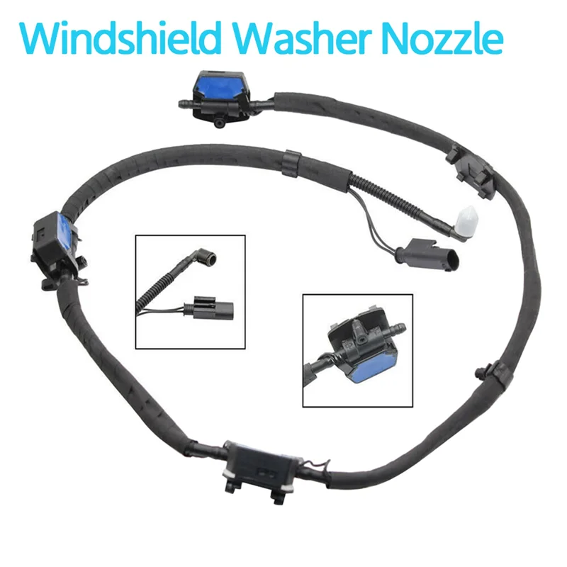 

3X New Windscreen Nozzle Windshield Washer Sprayer Jet System 61667205117 61667205118 For-BMW 5 Series F10 F11 528 535