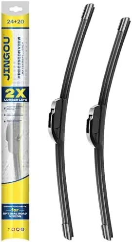 

24"+20" Wiper Blades for 2007-2011 Camry, 2010-2021 4Runner – OEM Quality All-Season (Pack of 2)