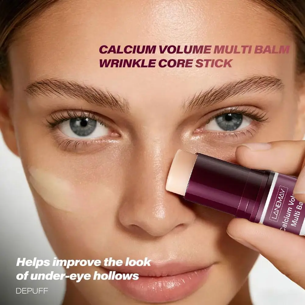 Calcium Volume Multi Balm Collagen Face Moisturizer Skin Facial Care Anti-Wrinkle Fine Lines Stick Lifting Firming Fade Cre L9E9