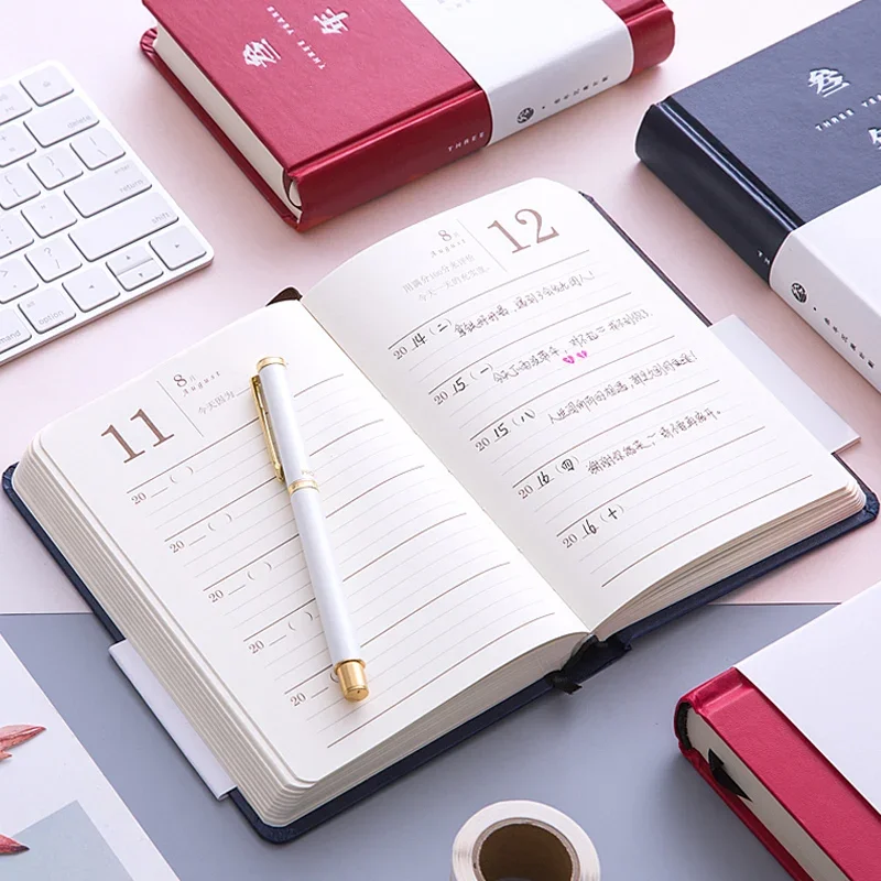 New Featured Five-year Travel Notebook, A Daily Questioning Diary, Three-year Plan, This Schedule Book, Time Travel Notebook