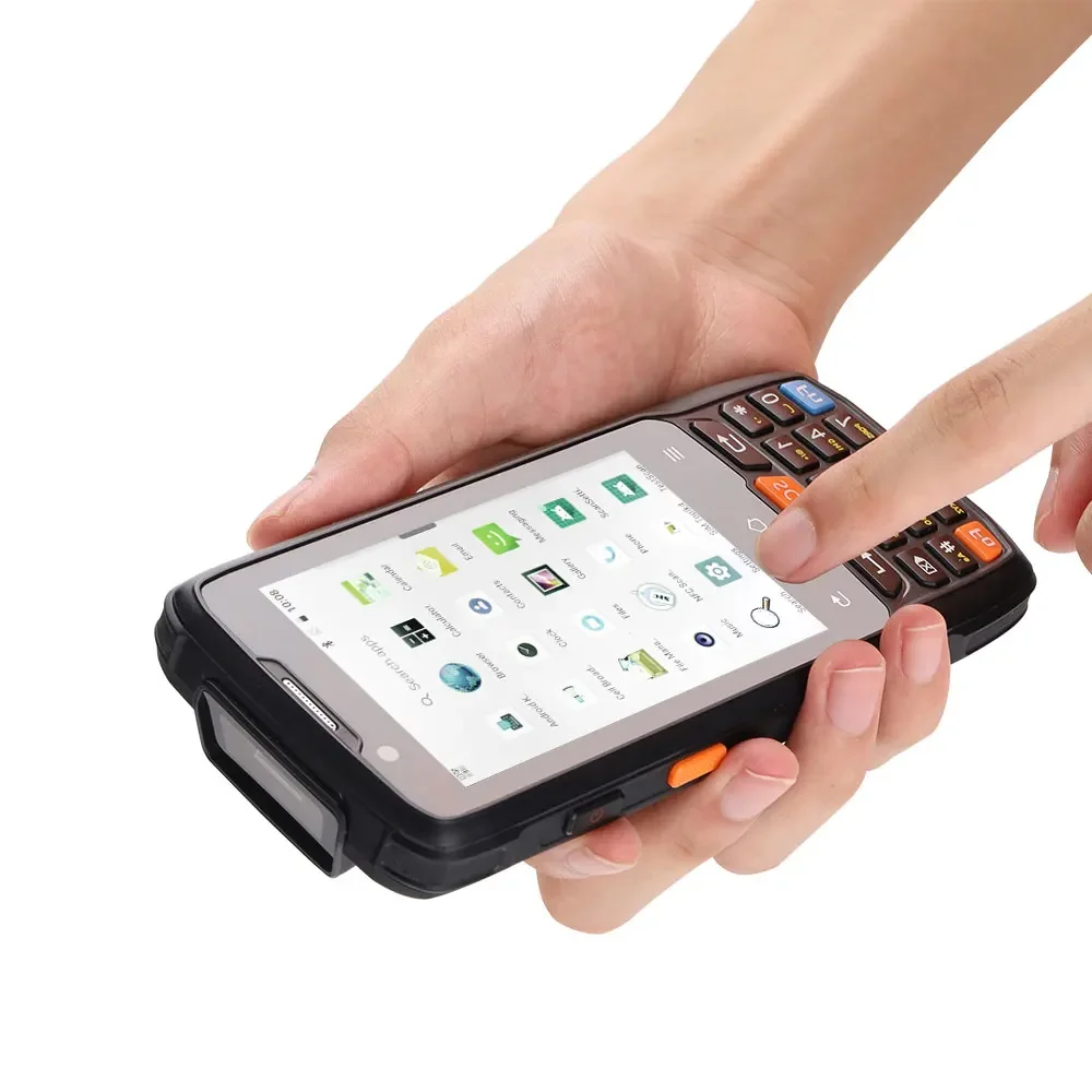 CARIBE IP66 Industrial Quad Core 4 Inch Display  Android Barcode Scanner  for Warehouse Inventory Supermarket