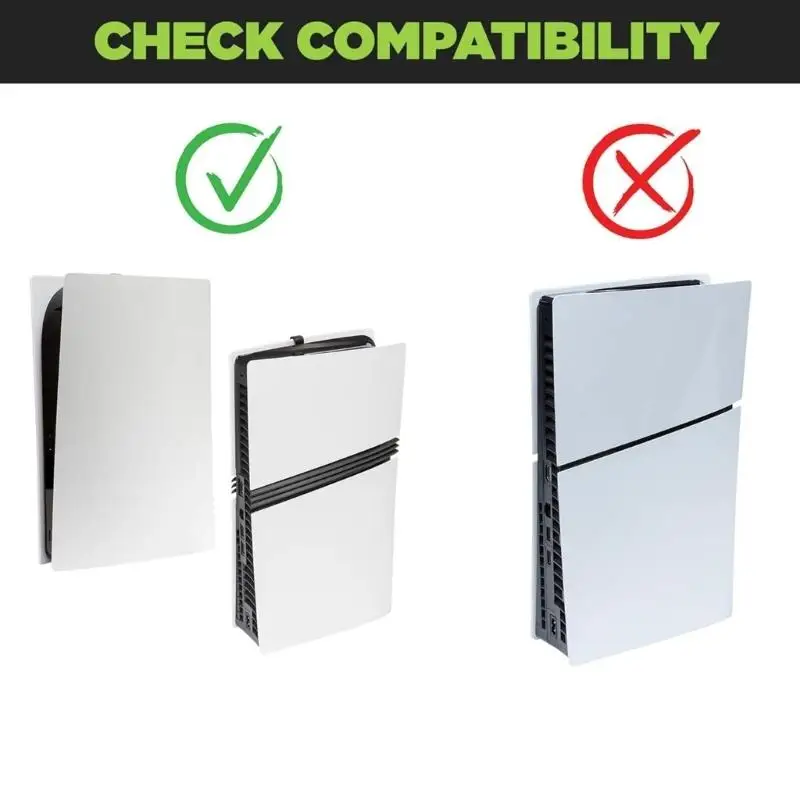 

652F Элегантный настенный кронштейн-подставка для консолей Встроенный вентилятор Улучшенное охлаждение