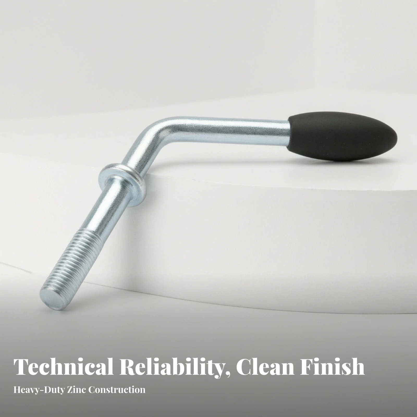 Trailer Jack Crank Handle Protective Finish Trailer Jack Handle Hardware Ergonomic Heavy-Duty for RV Owners