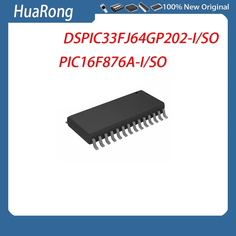 

Новый 10 шт./лот DSPIC33FJ64GP202-I-SO PIC16F876A-I-SO SOP-28