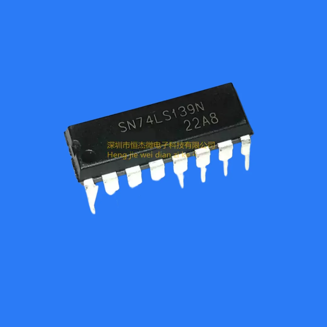 10PCS/new spot SN74LS139N HD74LS139P logic chip ic in-line DIP-16