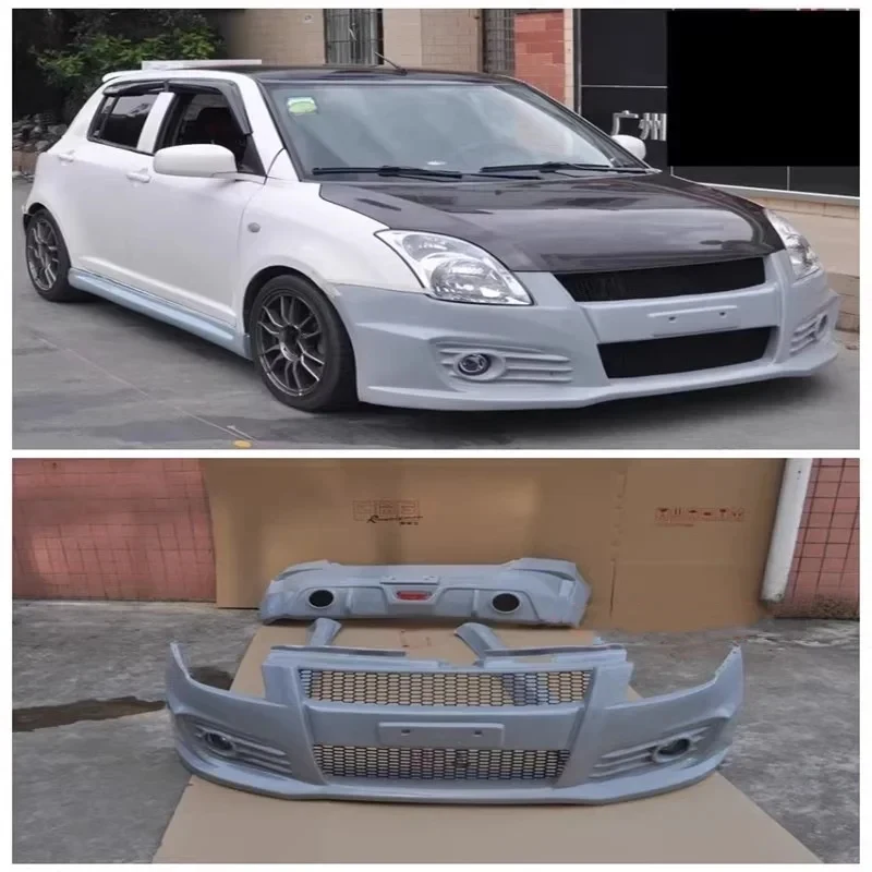 

Factory Hot Sale 0-0 Unpainted Modified Body Kit, Front Rear Bumper & Side Skirt Exterior Parts