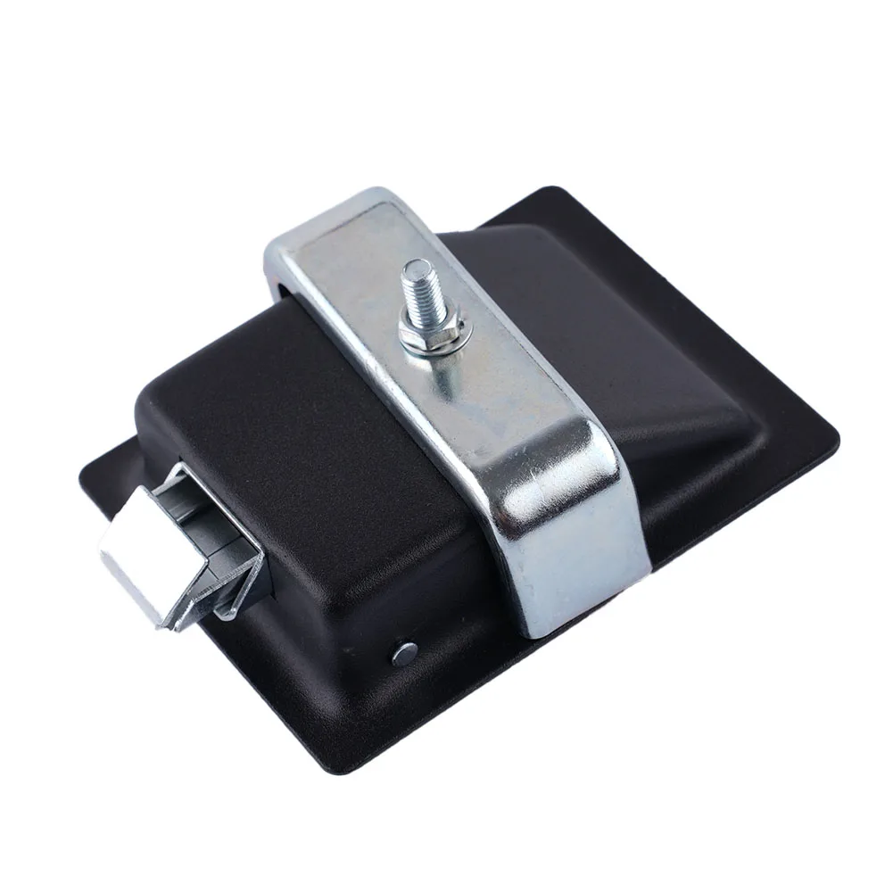 Boat Parts & Accessories Handle Lock Door Latch Carbon Steel+ Zinc Alloy Heavy Duty Replacement Black Car Lock