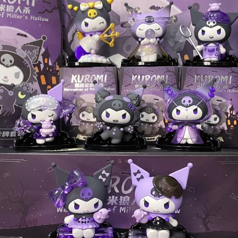

Kuromi Werewolf слепая коробка ручной работы модная кукла игрушка подарок на день рождения креативный орнамент сюрприз в штучной упаковке милая коллекционная игрушка