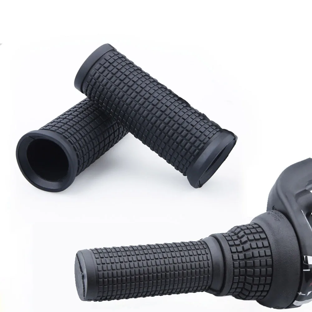 

For Shimano SL-RS35 MTB Bike Handlebar Grips 22.2x75mm Short Bar Twist Cover Handle Bar Grip Bicycle Accessories