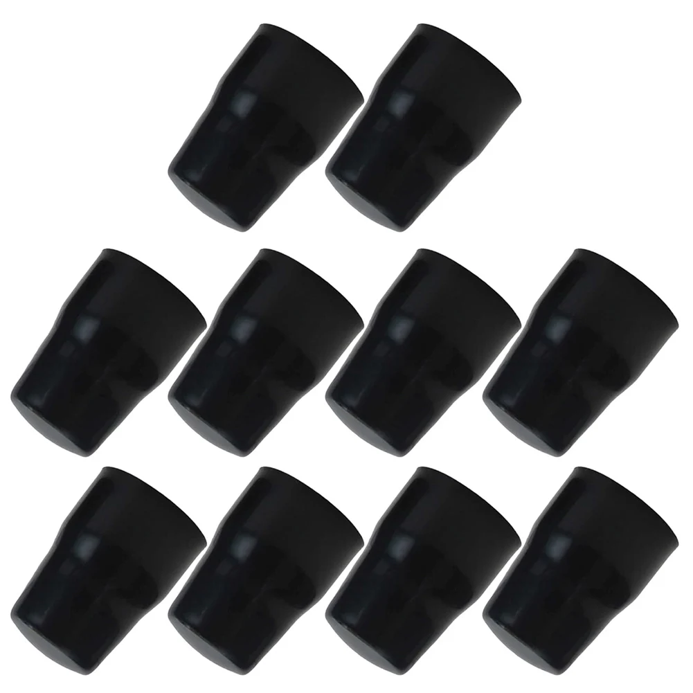 4-10pc Radiator Valve Cap Easy Push-Fit Replacement Valve Cover Black Radiator Water Heater Heating Pipe Decorative Cover