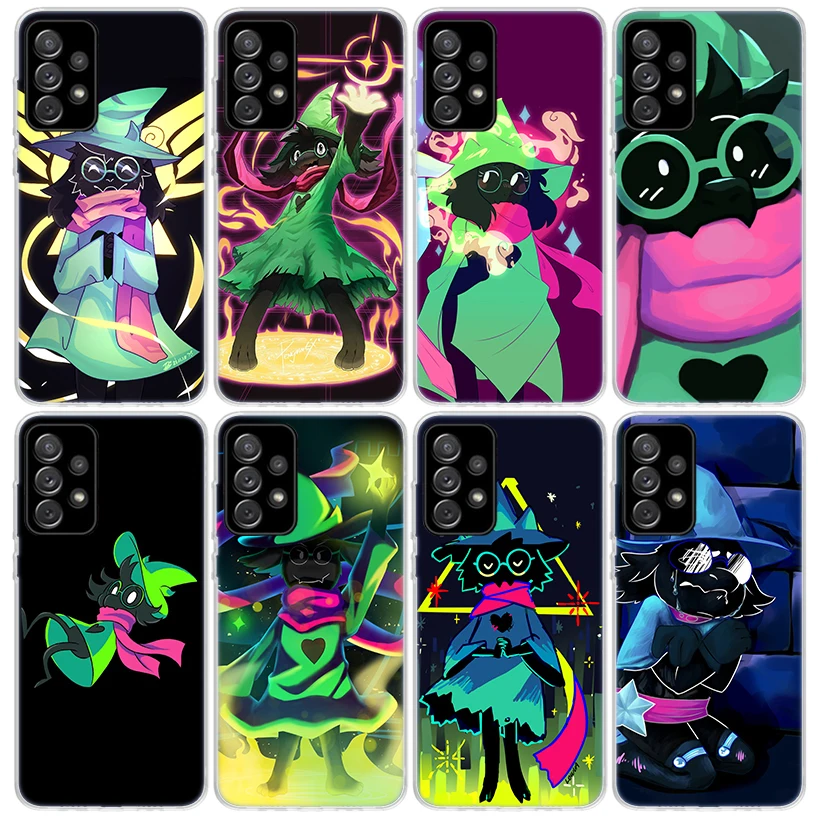 Deltarune Ralsei By Lileaves Phone Case For Samsung Galaxy A51 A50 A71 A70 A41 A40 A31 A30S A20E A21S A10S A11 A01 A6 A7 A8 A9