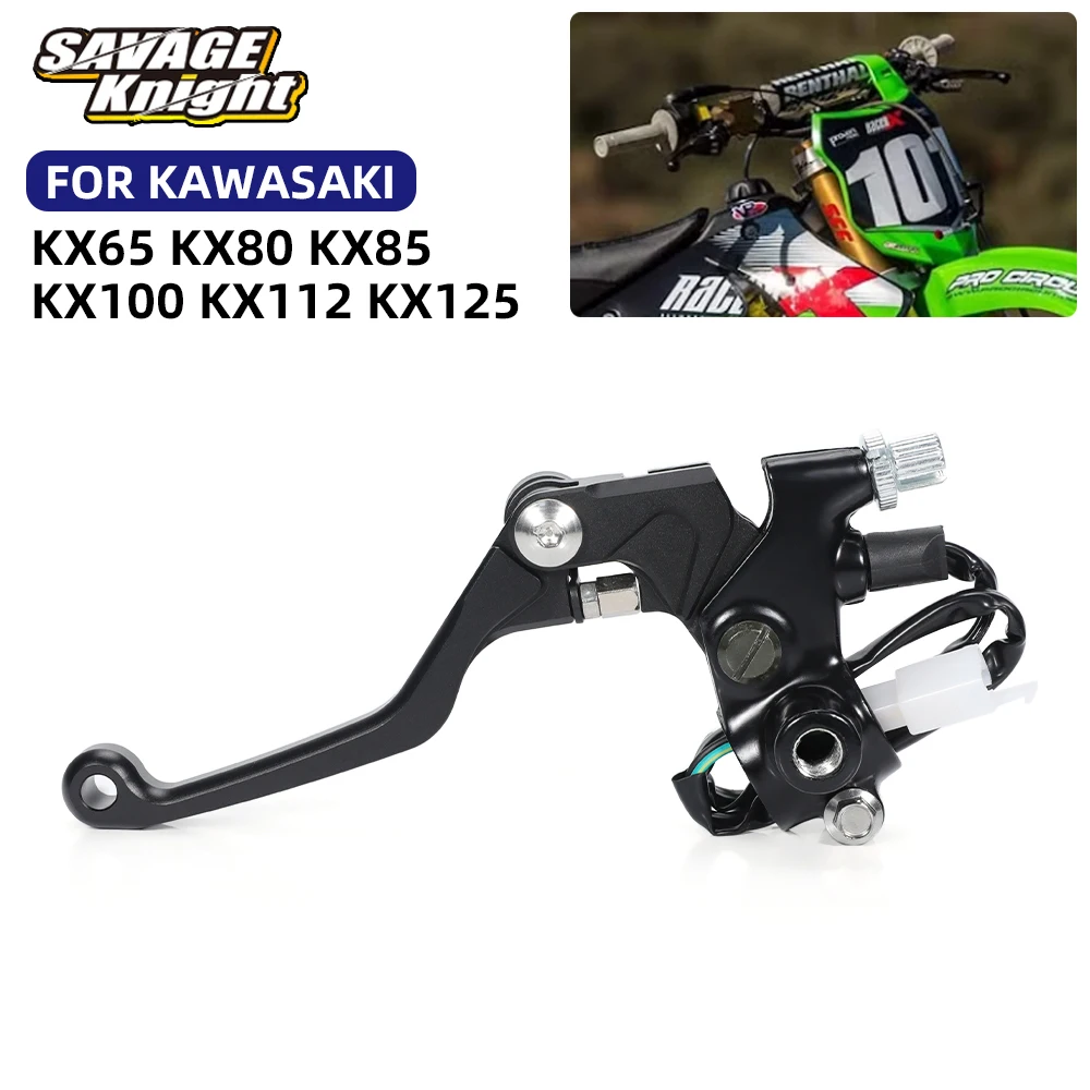 

Мотоциклетный поворотный рычаг сцепления с ЧПУ, рычаги сцепления для Kawasaki KX65 KX80 KX85 KX100 KX112 KX125 KX 65 80 85 1998-2024