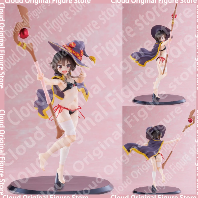 

В наличии оригинальный Taito Coreful Konosuba Божье благословение в этом чудесном мире Купальник Megumin ПВХ Экшн-модель игрушки Хобби