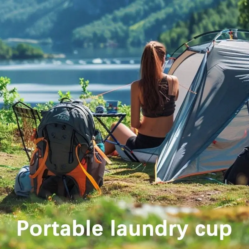 U1JE 속옷 양말을위한 휴대용 무선 미니 세탁기 아기 옷 여행