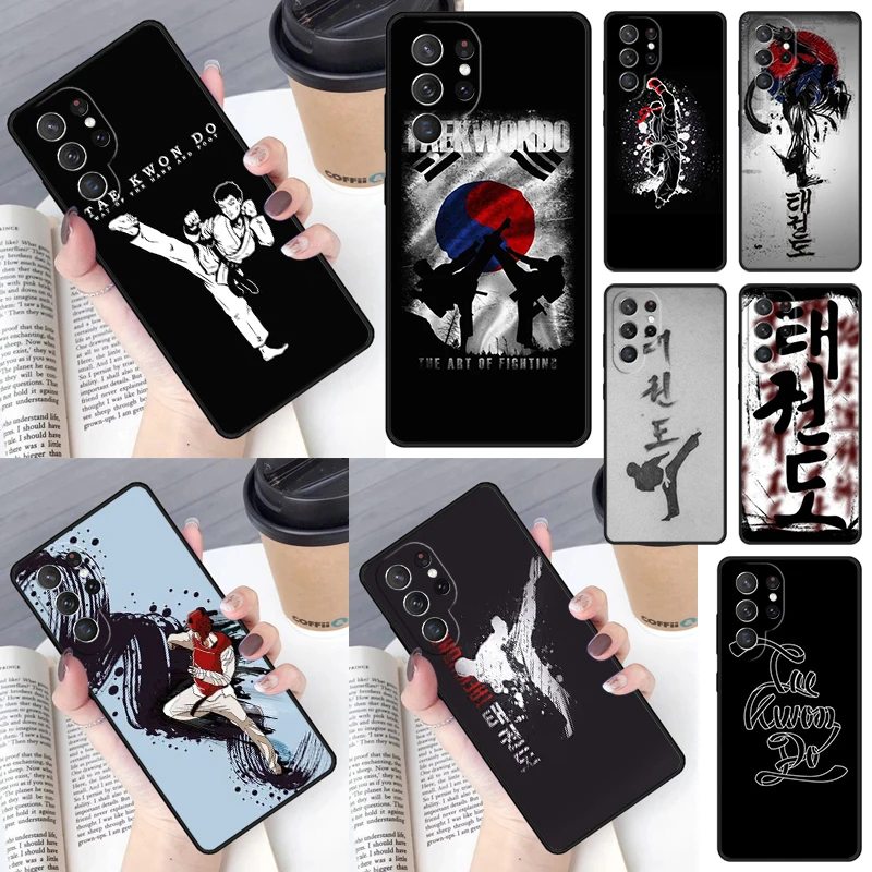 Kungfu Taekwondo Phone Case for Samsung Galaxy S26 Ultra S25 S24 S23 S22 S21 S20 Note10 Plus FE Cover Luxury