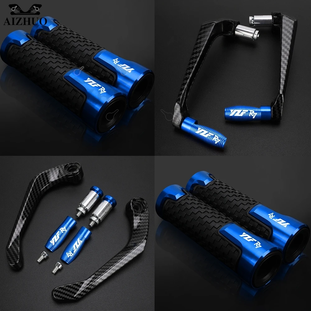 

For Yamaha YZF R7 2021 2022 2023 2024 2025 YZFR7 22mm Motorcycle Handle bar Grips End Brake Clutch Levers Protection Guard Parts