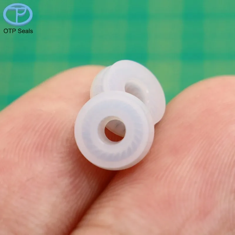 Bague d'étanchéité à ressort pour arbre UHMWPE UPE, poids moléculaire ultra élevé, ressort en X en polyéthylène, Non Standard, personnalisé en usine