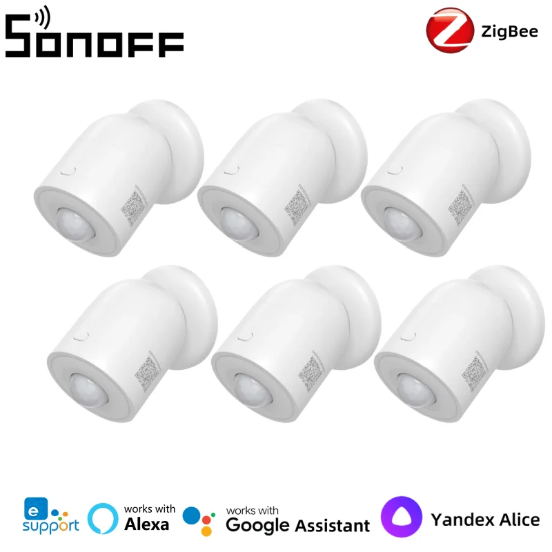 SONOFF SNZB-03P Zigbee Motion Sensor Smart Home Light Detection Local Smart Scene Home Security Work With Alexa Google Alice