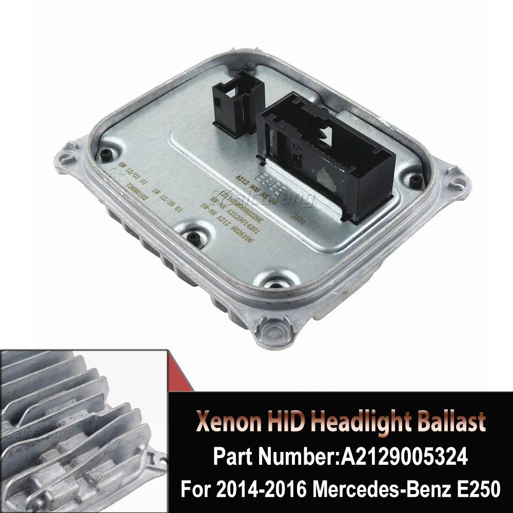 Car Xenon HID Headlight Ballast Control Unit For Mercedes-Benz C CLASS W205 S205 C205 A205 A2129005324 A2189007206 A2129008122