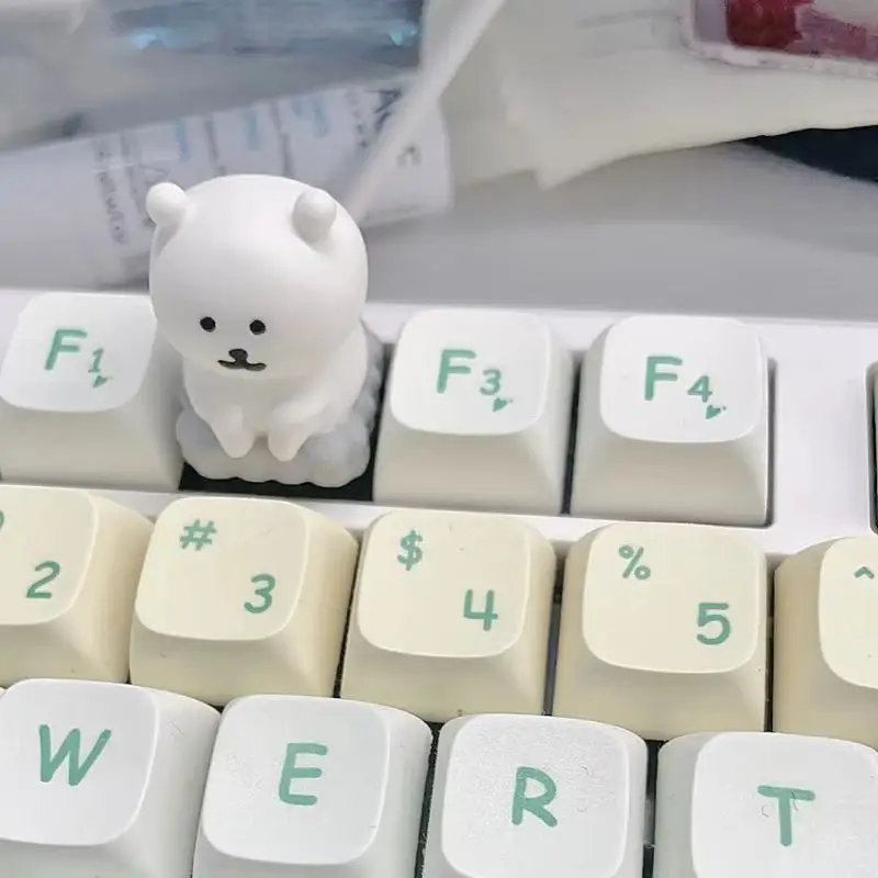 Hot Sale Manga Joke Bear Statue Theme Personalized Resin Peripheral Art Keycap Nagano Styling Anime Peripheral Kid Festival Gift