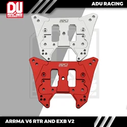 ADU Racing REAR SHOCK TOWER CNC 7075-T6 ALUMINUM FOR ARRMA 6s KRATON EXB V2 AND V6 OUTCAST KRATON