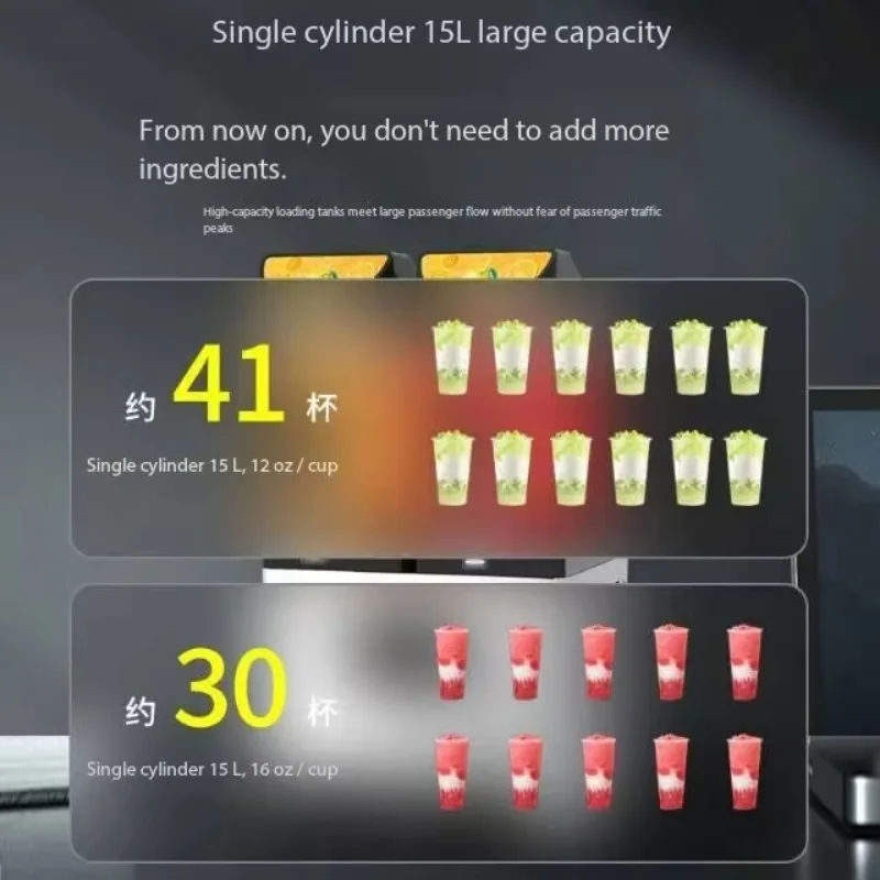 High Quality High Strength 1 Tank 2 Tank 3 Tank Slush Machine For SaleBest Quality Commercial Juice Dispenser Beverage Dispenser