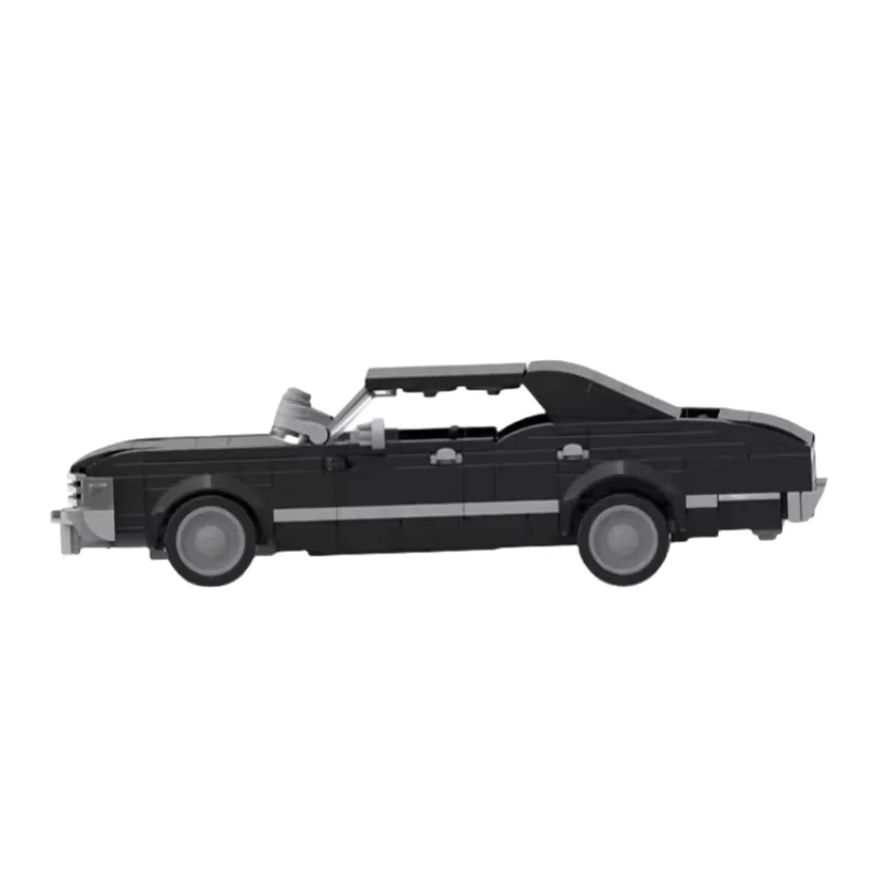 

MOC black car model - small particle assembled toy building blocks 370 pieces - suitable for all enthusiasts who like assembling