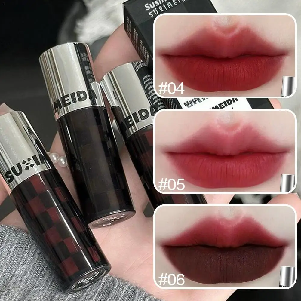 1 Uds. Girlcult serie Peach lápiz labial espejo brillo de agua brillo de labios superficie brillante película duradera hidratante juego de labios Doodle