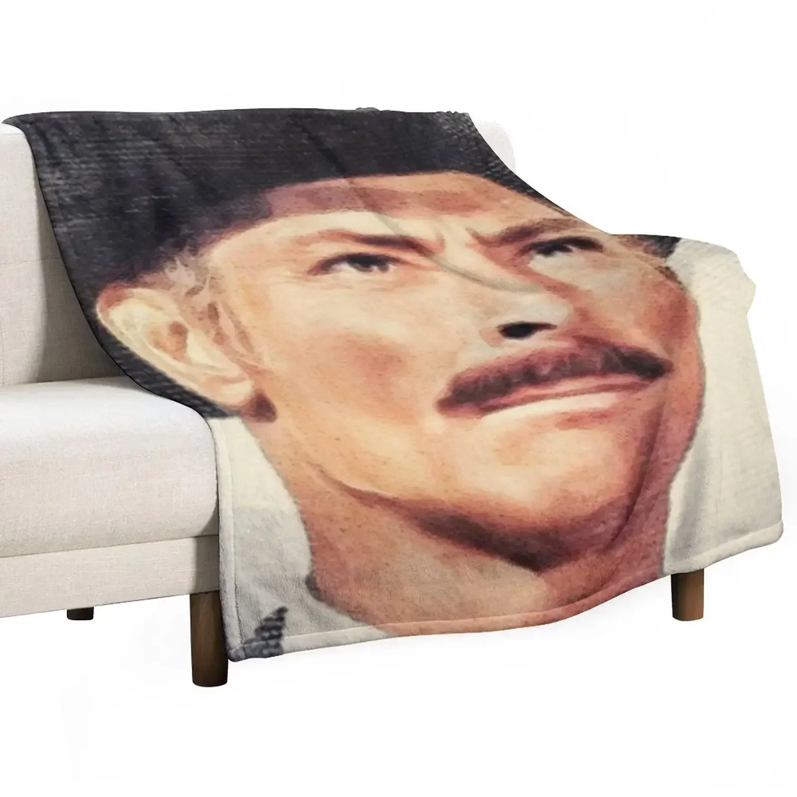 

Lee Van Cleef, Movie Legend Throw Blanket Retros Vintage Blankets