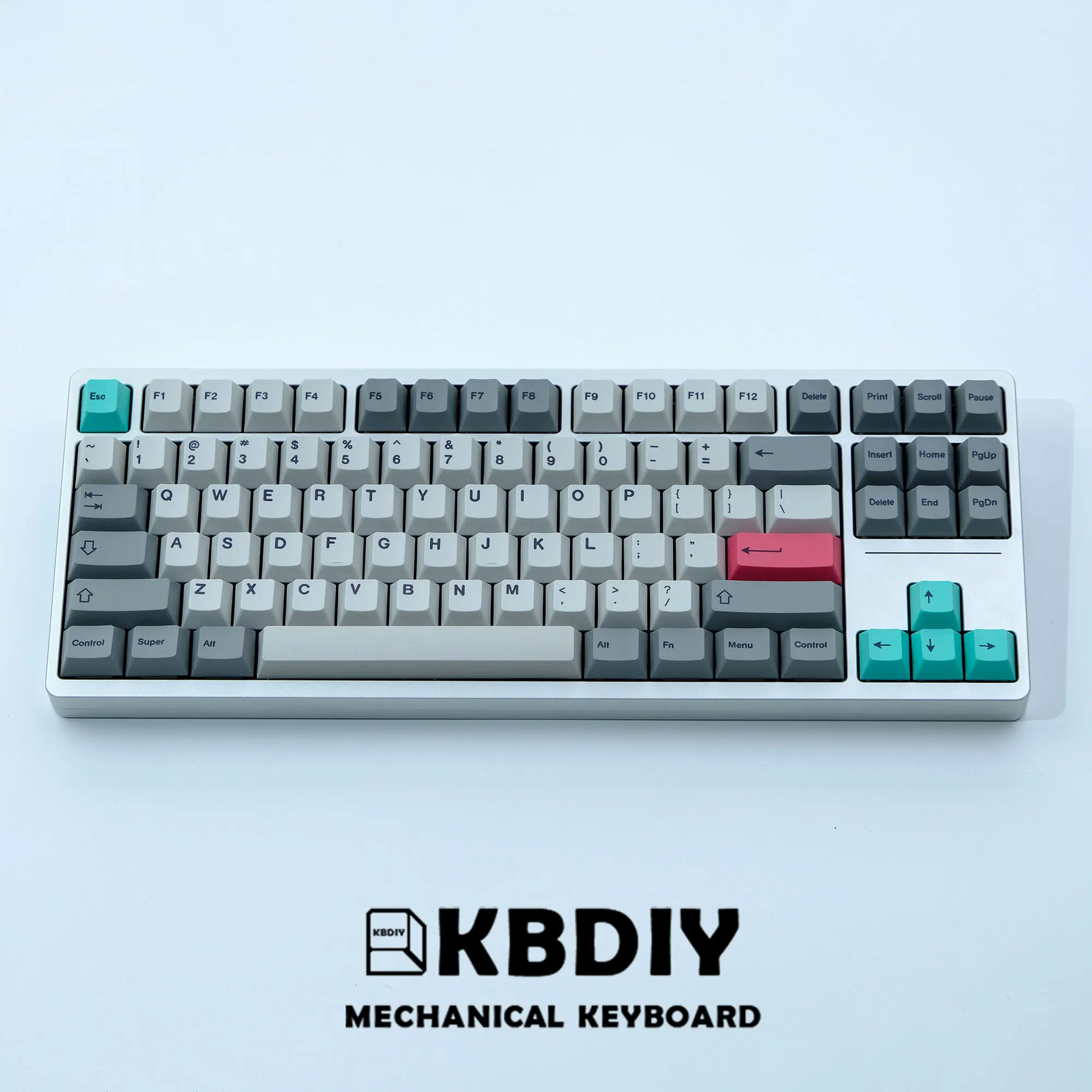 KBDiy مخصص لوحات المفاتيح الميكانيكية الرجعية ، GMK 9009 أغطية المفاتيح ، الملف الشخصي الكرز ، الحديثة Dolch-Light PBT Keycap ، 147 ، 140 ، 134 مفاتيح لكل مجموعة