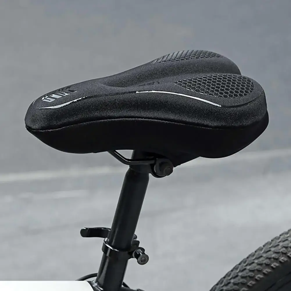 Bike Seat Cover  Soft Hollow Out Wear-resistant  Feel Comfortable Bicycle Saddle Cover for Road Bike