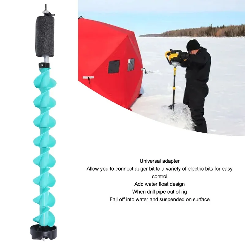 

Оснащен универсальным адаптером для глубоководных спиральных сверл, нейлоновым ледяным сверлом диаметром 5 дюймов для сверления.