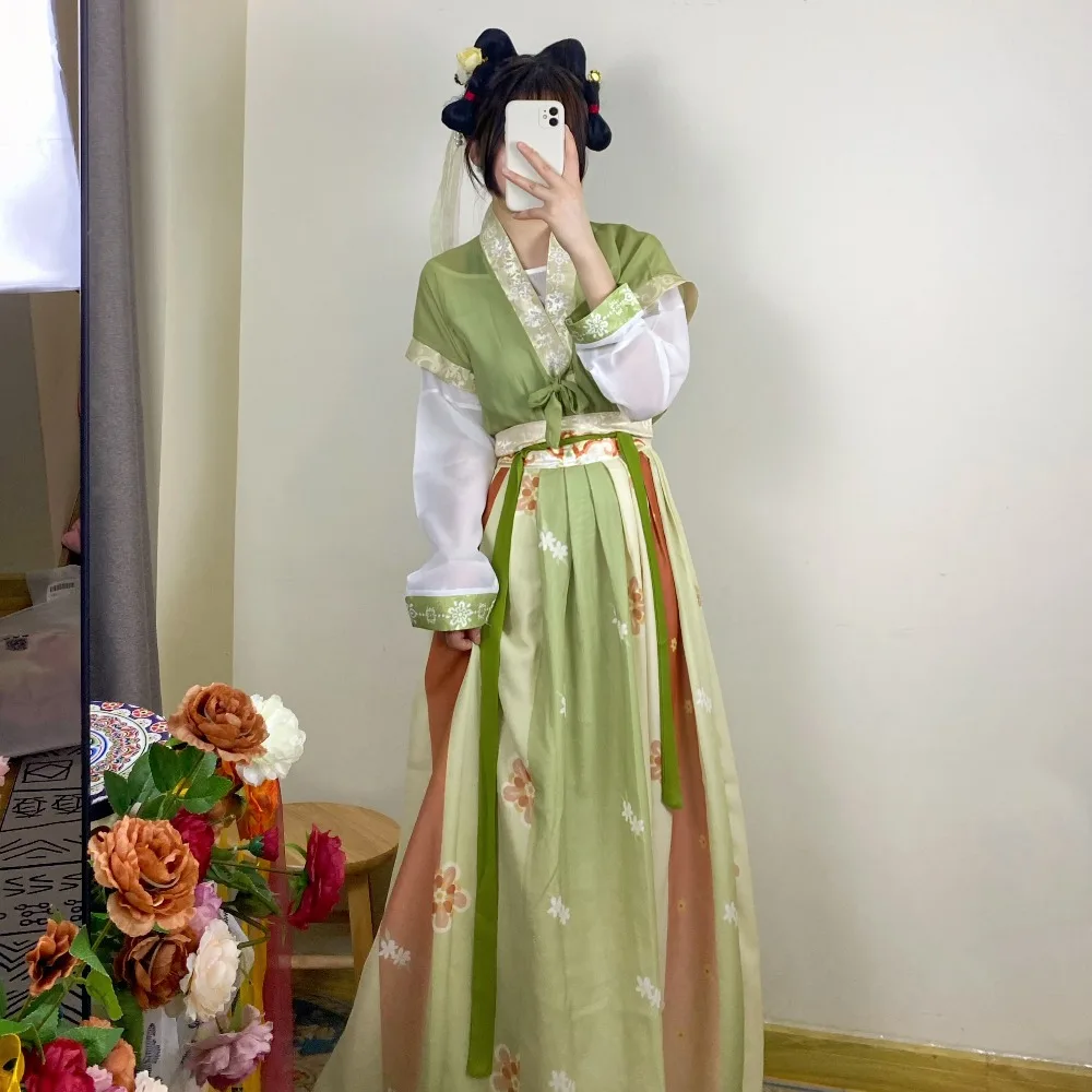 

Hanfu Dress for Women Clothing Cosplay Costumes Party Fashion Clothes Vintage Ethnic Style Traditional Chinese Clothing Fairy