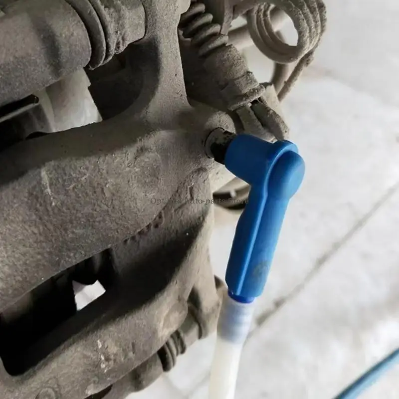 

Adjustable Leak Proof Brake Bleeder Tool 5 Size 90° Bend ABS Metal Build