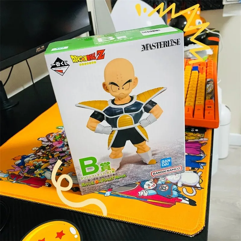 

Bandai Original Ichiban Kuji Dragon Ball Z Battle On Planet Namek Krillin Anime Model Figure Collection Toys Christmas Gift