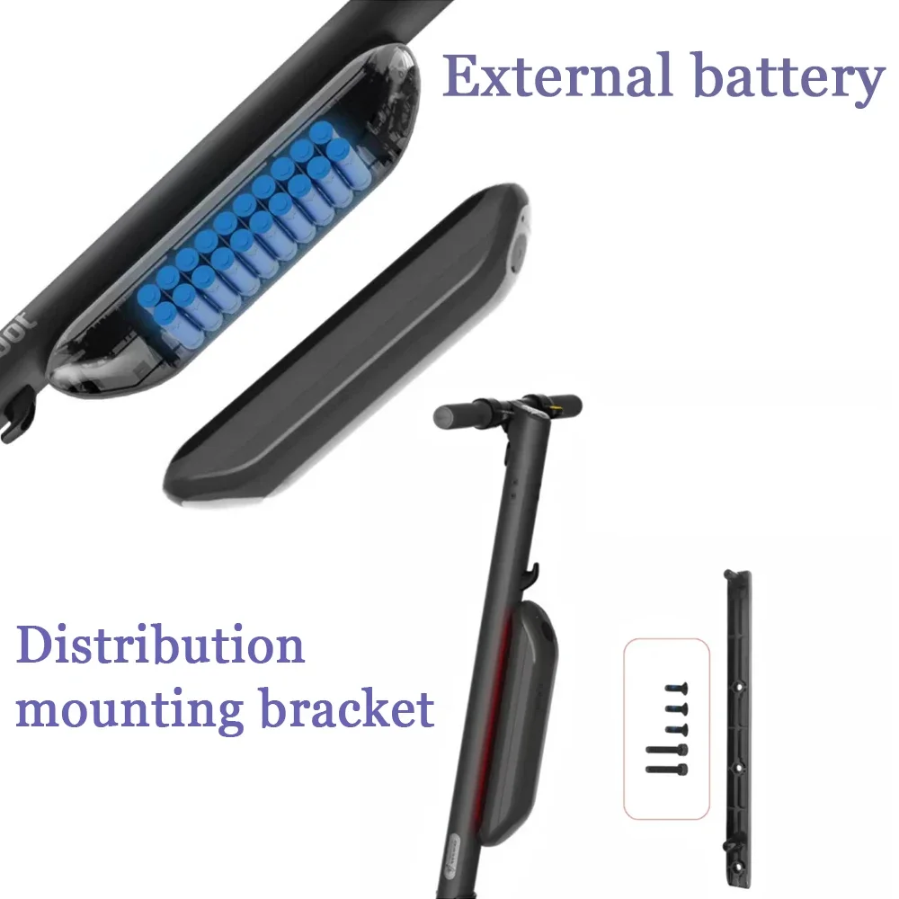 For Ninebot Segway 36V 5.0AH External Battery ES1 ES2 ES4 E22 E22D E22E Smart Electric Scooter 36V 5000mAh Scooter Accessories