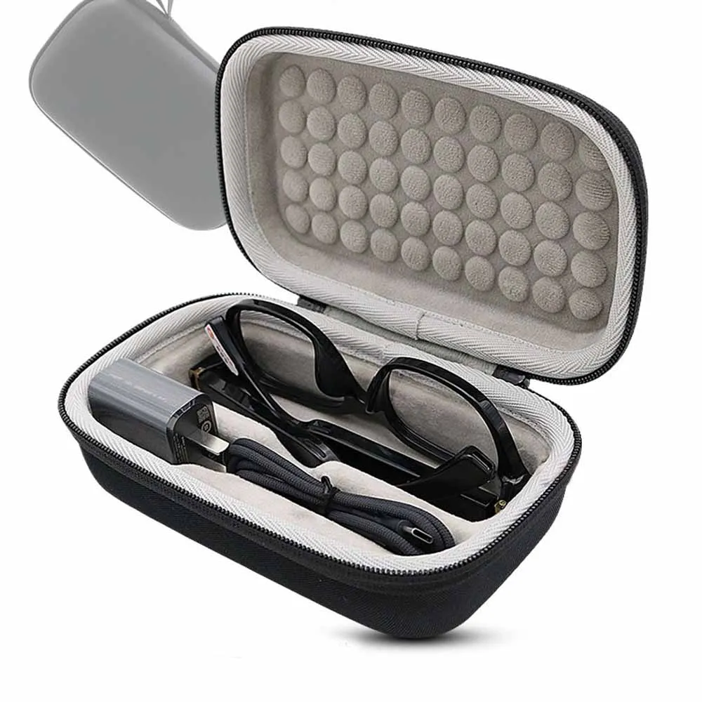 

Compatible with for Xiaomi AI Smart Glasses Storage Case Bone Conduction Camera Glasses Portable Storage Box Protective Cover