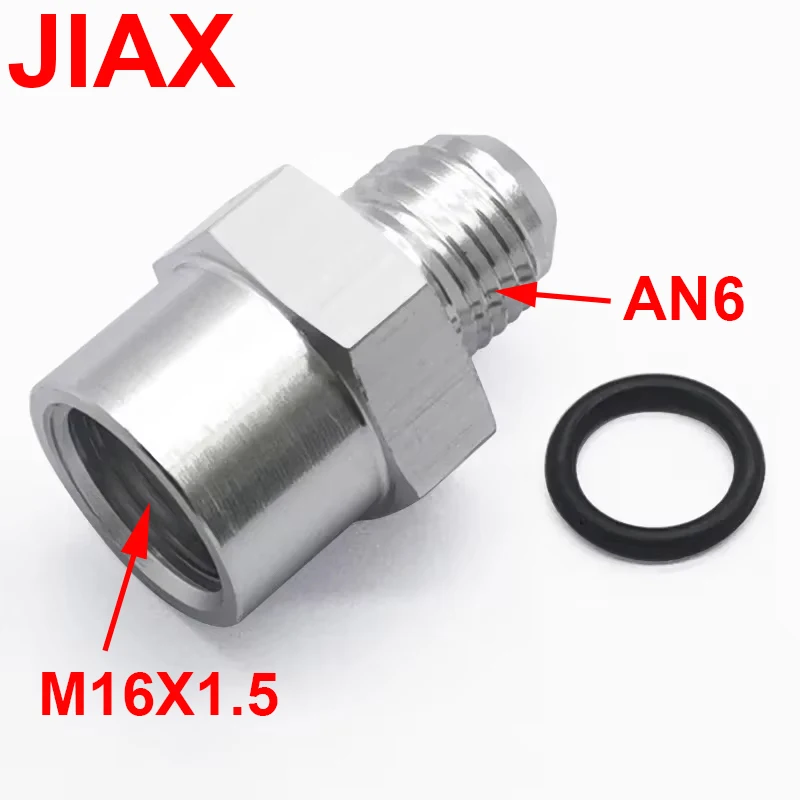 

Переходник с внешней резьбой M16X1,5 на внешнюю резьбу 6AN для автомобильных топливных деталей