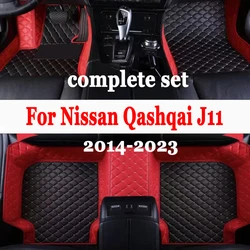 Car Floor Mats For Nissan Qashqai J11 2023 2022 2021 2020 2019 2018 2017 2016 2015 2014 Carpets Protect Accessories Rugs