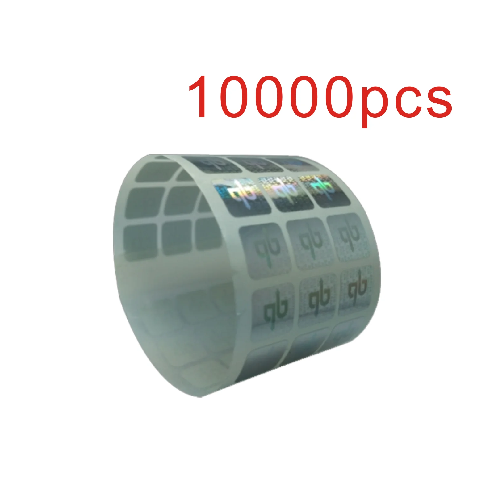 10000pcs/lot Diameter 10*10mm hologram Sticker Oringal labels, Laser stickers , hologram stickers, waterproof stickers