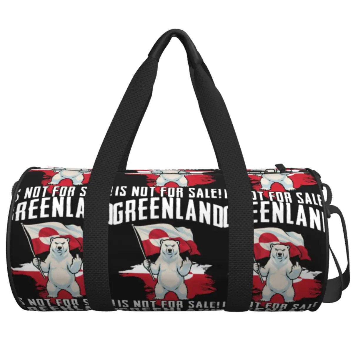 

Сумка для путешествий "Greenland Is Not For Sale Love Greenland", спортивная сумка для тренировок, большая вместительная милая сумка для спортзала, мужская сумка для фитнеса