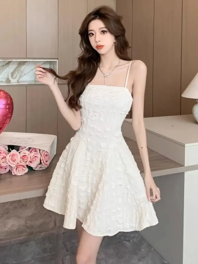 فساتين للنساء فستان سهرة قصير للنساء فستان حفلة زلة صغير لأعياد الميلاد والحفلات الراقصة فستان صيفي مثير مثير لصيف 2025 كوري ساخن