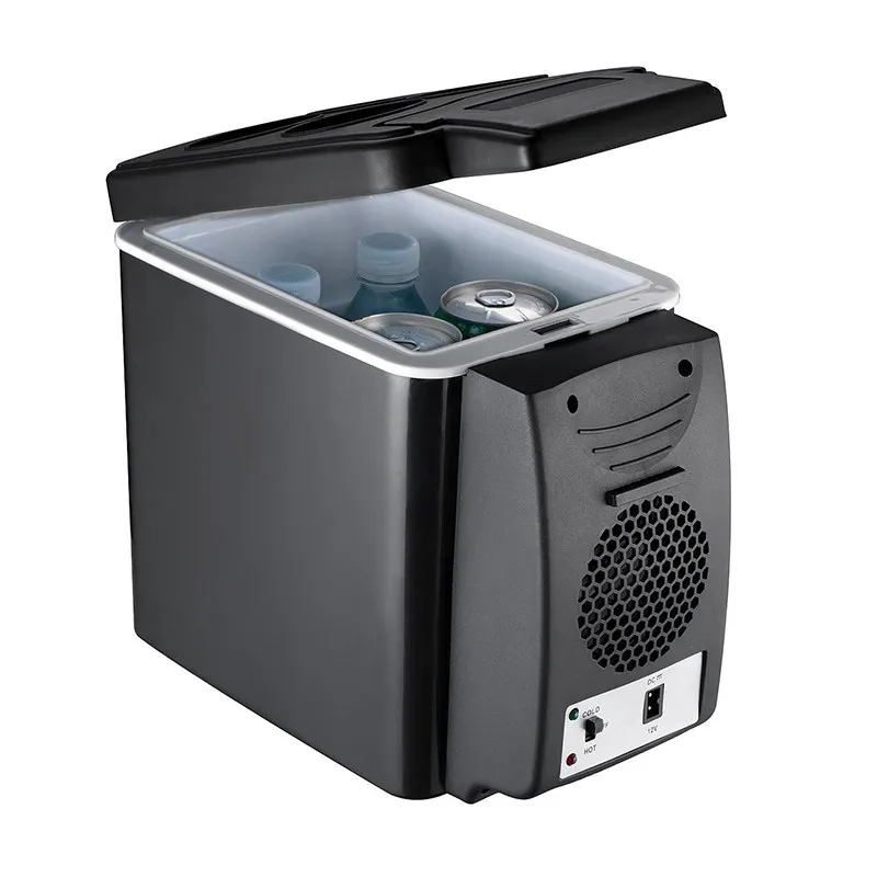 

6L Car Refrigerator, Dual‑use for Home and Car, Mini Hot & Cold Fridge
