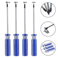 T6 T8 T9 T10 Precision Screwdriver Security Tamper Proof Magnetic Screwdriver Bits Hardware Repair Tool Hand Tools