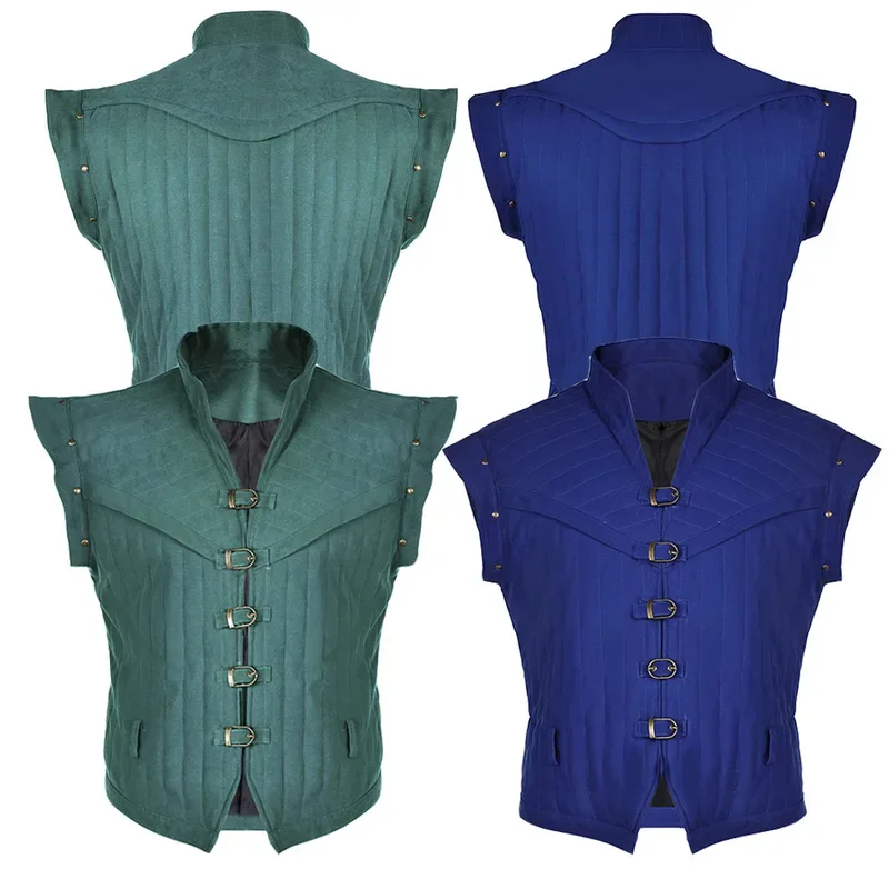 Flynn Rider Cosplay Vest Costume Outfits Adults Medieval Waistcoat Movie Tangled Disguise Cloth Men Male Halloween Carnival S&J1